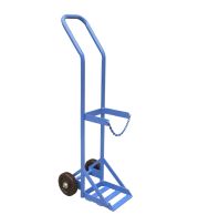M150 Single Gas Cylinder Trolley for Workshop, Industrial and Medical Cylinder Handling Use, Heavy Duty Carrier for Safe Transport, Storage and Daily Operational Movement Tasks 